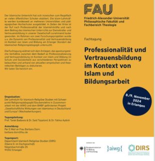 Zum Artikel "Fachtagung: Professionalität und Vertrauensbildung im Kontext von Islam und Bildungsarbeit"